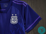 Argentina Away 2022 FIFA WC T-shirt (2star), Showroom Quality