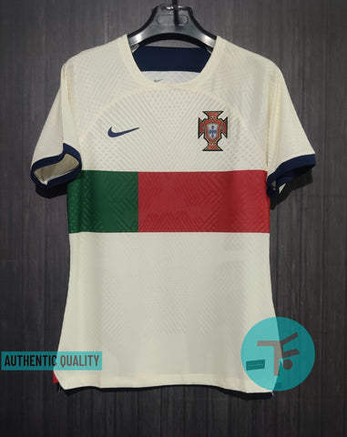 Portugal Away 2022 FIFA WC T-shirt, Authentic Quality