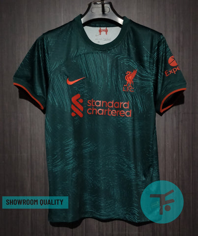 Liverpool Third T-shirt 22/23, Showroom Quality with EPL Font