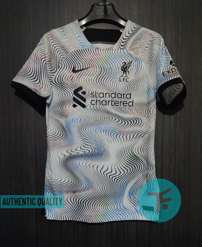 Liverpool Away T-shirt 22/23, Authentic Quality with EPL Font