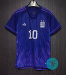 Argentina Away 2022 FIFA WC T-shirt (2star), Showroom Quality