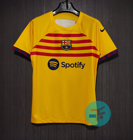 Barcelona Fourth T-shirt 22/23, Showroom Quality