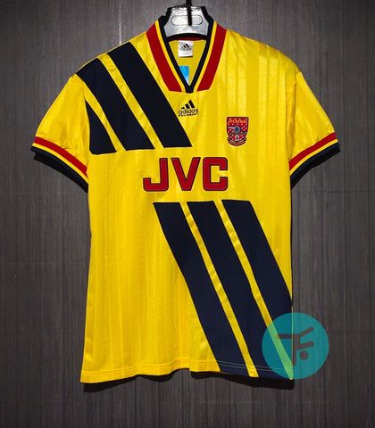 Arsenal 1993/94 Away Classic Retro with Wright-8 print