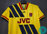 Arsenal 1993/94 Away Classic Retro with Wright-8 print