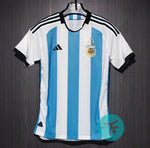 Argentina Home 2023 T-shirt (3star), Authentic Quality