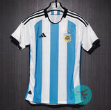 Argentina Home 2023 T-shirt (3star), Authentic Quality