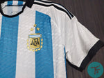 Argentina Home 2023 T-shirt (3star), Authentic Quality