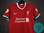 Liverpool Home T-shirt 20/21, Showroom Quality with EPL Font